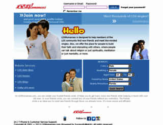 ldsromances.com screenshot