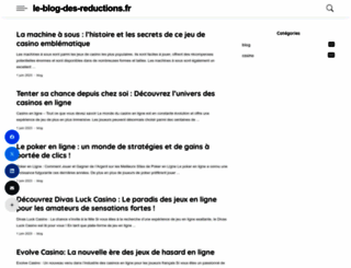 le-blog-des-reductions.fr screenshot