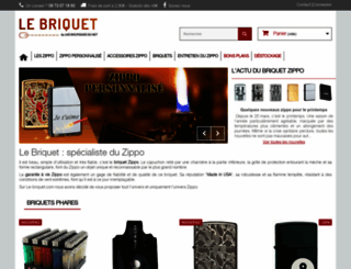 le-briquet.com screenshot