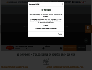 le-chaponnet.com screenshot