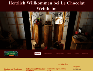 le-chocolat.de screenshot
