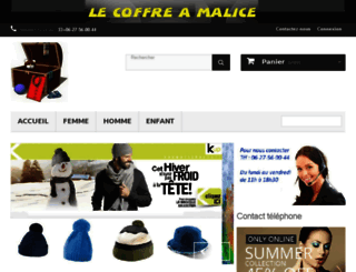 le-coffre-amalice.com screenshot