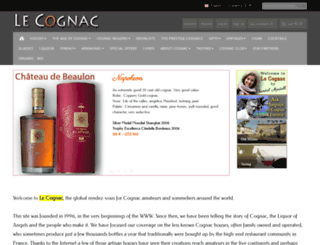 le-cognac.com screenshot