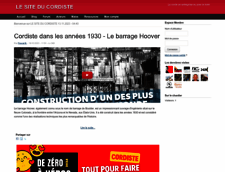 le-cordiste.com screenshot