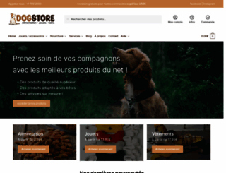le-dogstore.fr screenshot