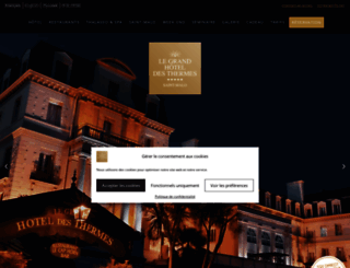le-grand-hotel-des-thermes.fr screenshot