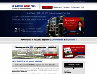 le-guide-loi-duflot.fr screenshot