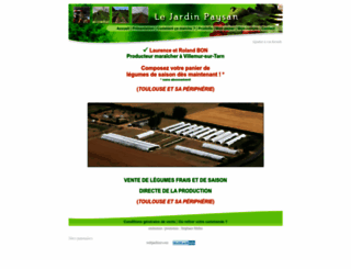 le-jardin-paysan.com screenshot