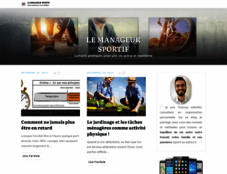 le-manageur-sportif.com screenshot