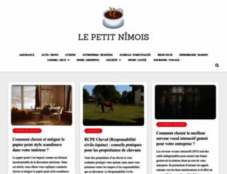 le-petit-nimois.com screenshot
