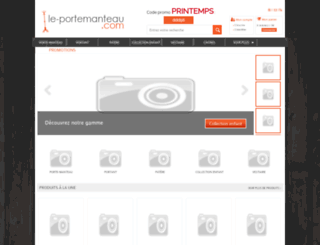 le-portemanteau.com screenshot