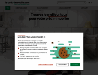 le-pret-immobilier.com screenshot