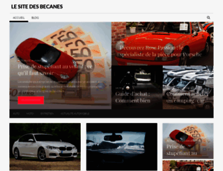 le-site-des-becanes.fr screenshot