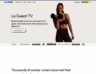 le-sweat.com screenshot