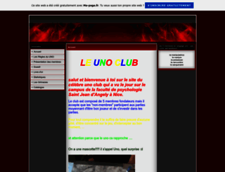 le-uno-club.fr.gd screenshot