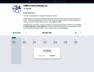 le2318.youcanbook.me screenshot