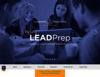 lead-prep.org screenshot