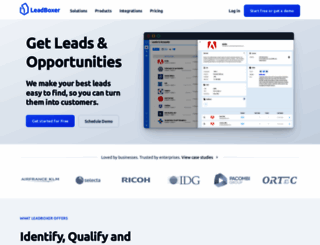leadboxer.com screenshot