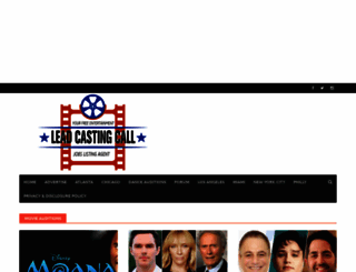 leadcastingcall.com screenshot