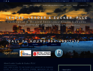 leader-law.com screenshot
