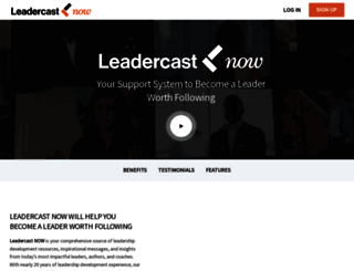 leadercastnow.com screenshot