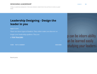 leaderdesigning.blogspot.in screenshot