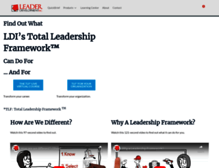 leaderdevelopmentinc.com screenshot