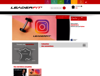 leaderfit-events.fr screenshot