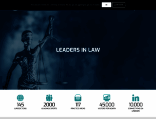 leaders-in-law.com screenshot