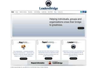 leadersbridge.com screenshot
