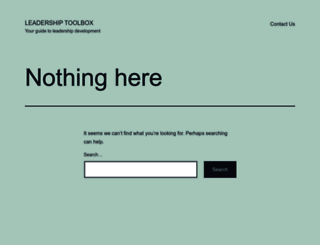 leadership-toolbox.com screenshot