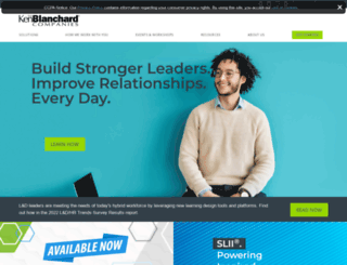 leadership.kenblanchard.com screenshot