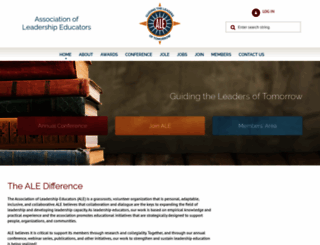 leadershipeducators.org screenshot