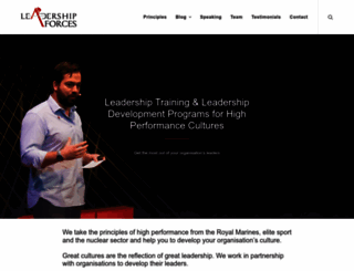 leadershipforces.com screenshot