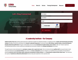 leadershipinstitute.co.za screenshot