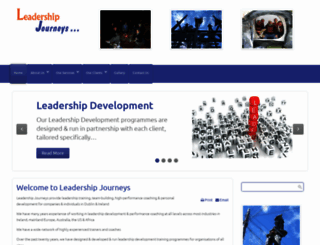leadershipjourneys.ie screenshot
