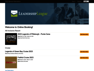 leadershipleague.rezmagic.com screenshot