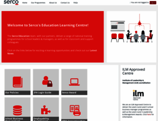 leadershiplearningcentre.com screenshot