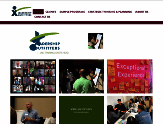 leadershipoutfitters.com screenshot