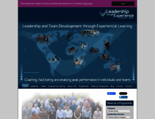 leadershipthroughexp.com screenshot