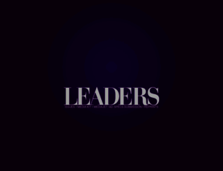 leadersmag.com screenshot