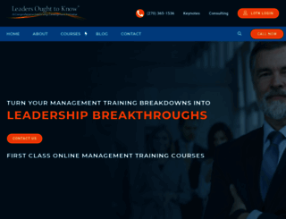 leadersoughttoknow.com screenshot
