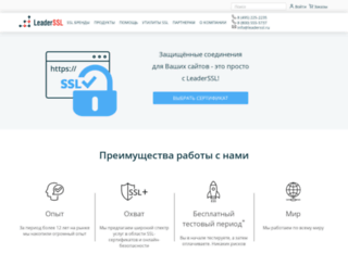 leaderssl.ru screenshot