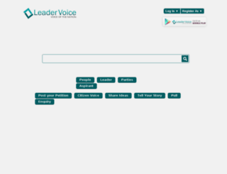 leadervoice.in screenshot