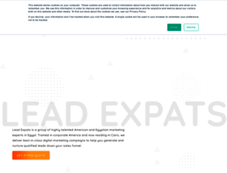 leadexpats.com screenshot