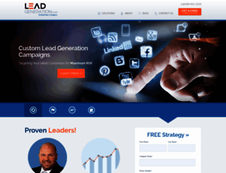 leadgeneration.com screenshot