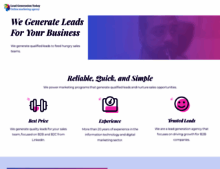 leadgenerationtoday.com screenshot