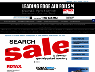 leadingedge-airfoils.com screenshot