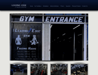 leadingedgegym.co.za screenshot