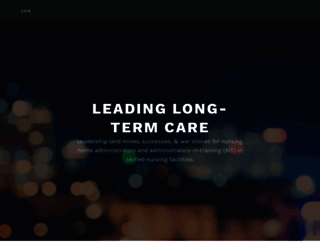 leadinglongtermcare.com screenshot